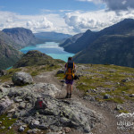Blick auf den Beseggengrat