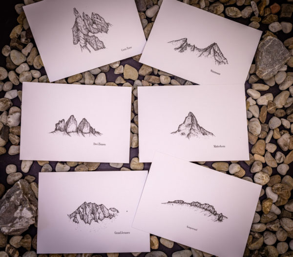 Postkartenbündel »Alpinklassiker«