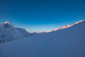 Sonnenaufgang Wildspitze Vent Skitour