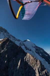 Gleitschirm Pi2 Gletscher Mönch Jungfrau