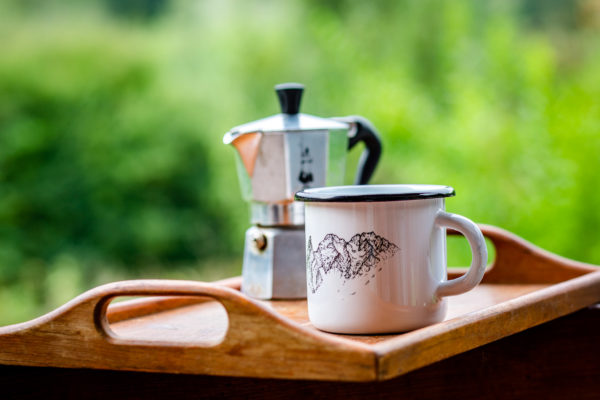 Emaille-Tasse: Trettachspitze (Allgäu) //ausverkauft// – Bild 3