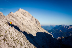 Die Alpspitze mit ihrem Südostgrat.