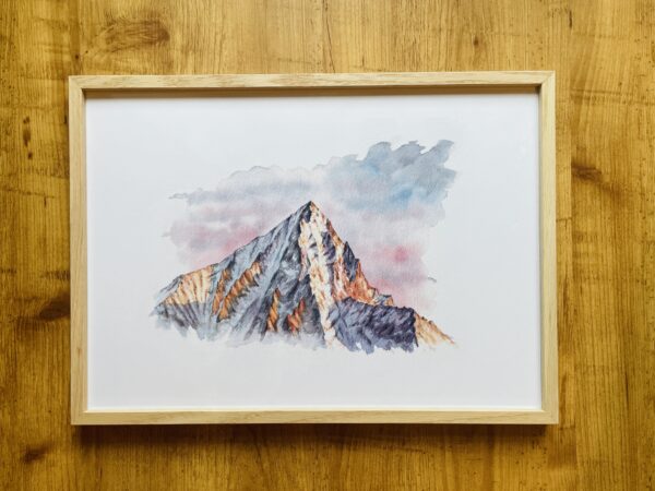 Probedruck Bietschhorn/Wallis A3 (ohne Rahmen)
