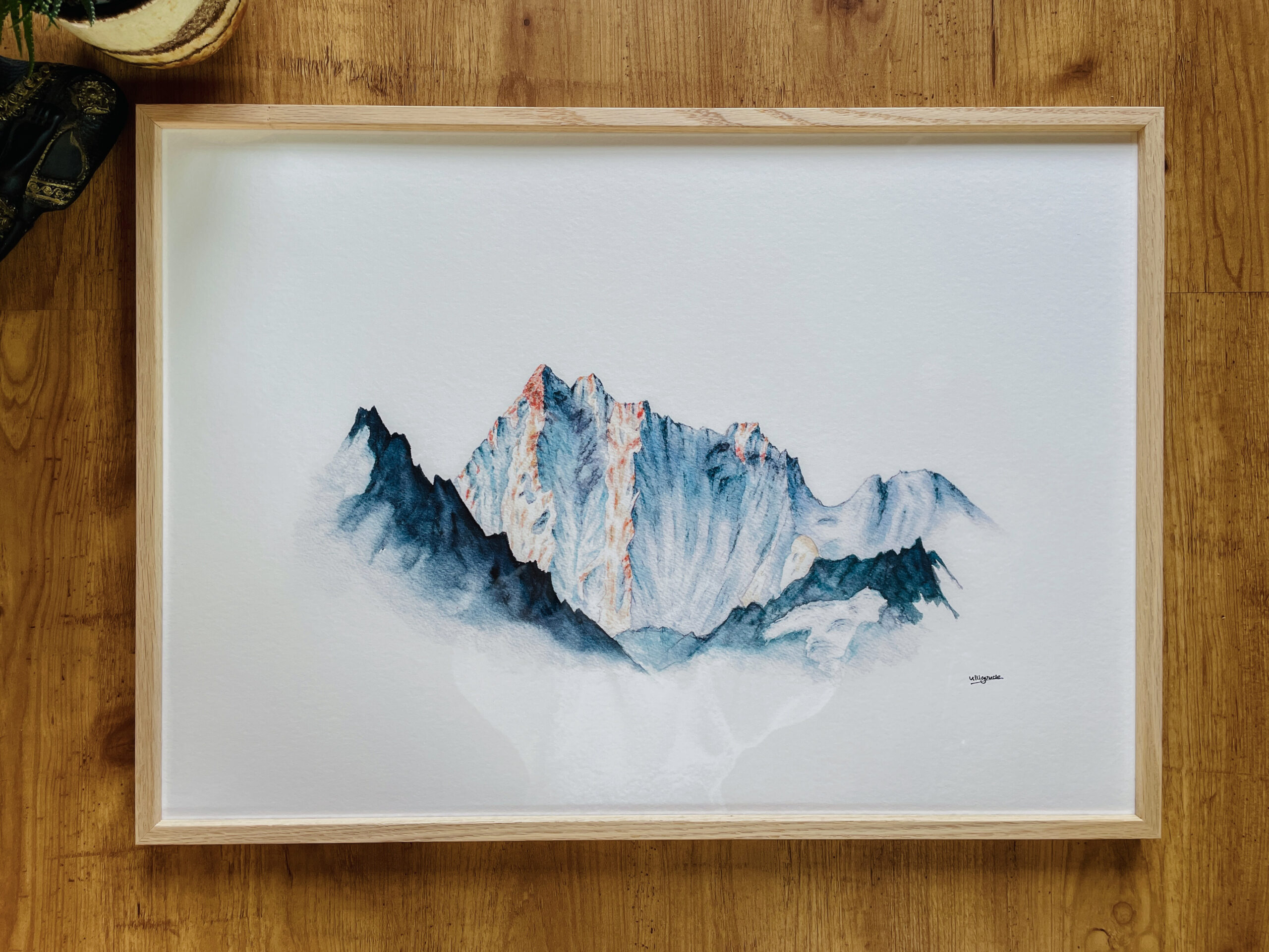 KUNSTDRUCK: Grandes Jorasses – Bild 2