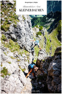 Pfannenhölzer Grat Allgäu Bergsteigen Klettern Bergtour