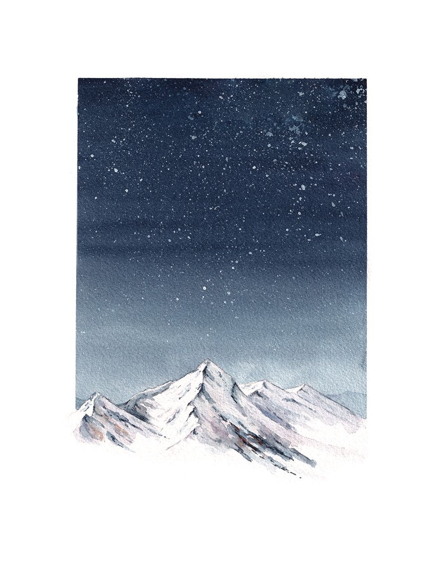 Stille Nacht (XL-Faltkarte ohne Umschlag)